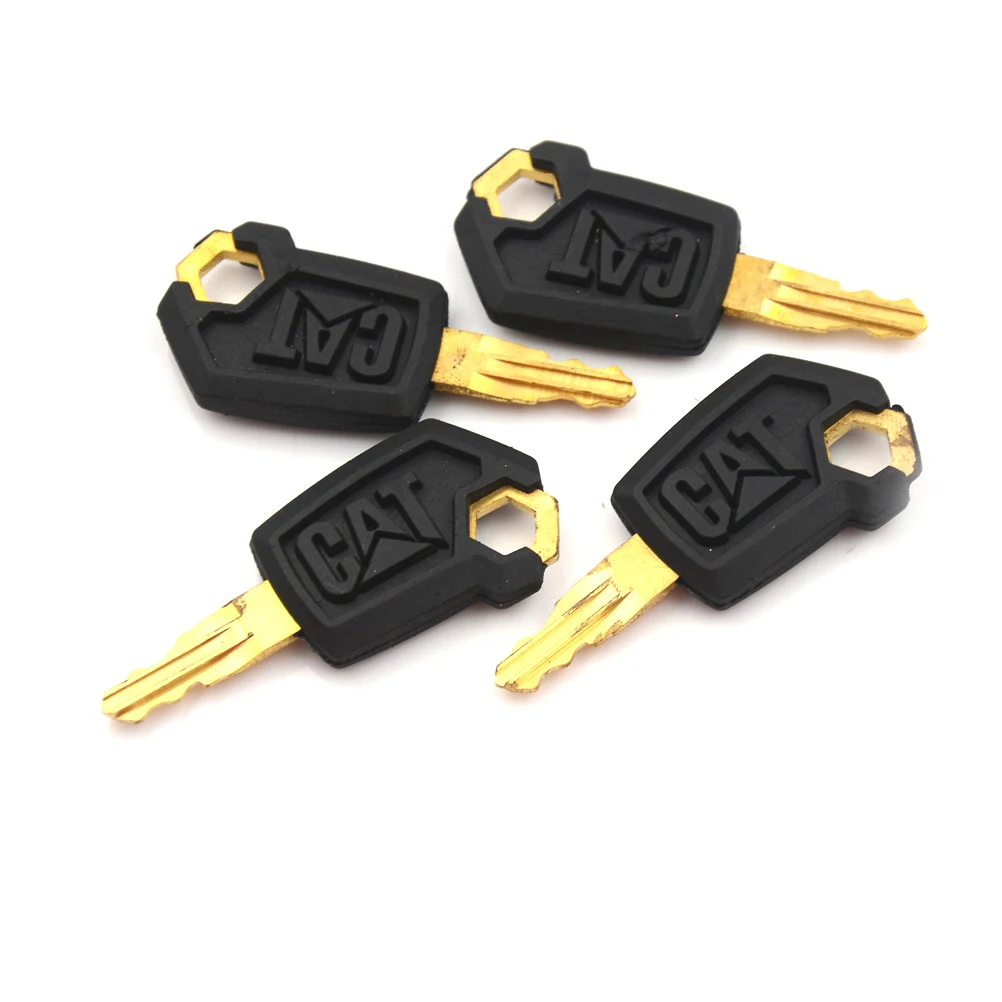 4PCS Metal & Plastic Heavy Equipment Ignition Loader Dozer Key For Cater-Pillar 5P8500 CAT Black & Gold Easy Installation
4PCS Metal & Plastic Heavy Equipment Ignition Loader Dozer Key For Cater-Pillar 5P8500 CAT Black & Gold Easy Installation