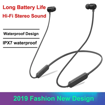 Wireless Sport Headphone Bluetooth IPX7 Waterproof Earbuds Headset Neckband Earphones With Microphone For iPhone Xiaomi Phone
Wireless Sport Headphone Bluetooth IPX7 Waterproof Earbuds Headset Neckband Earphones With Microphone For iPhone Xiaomi Phone