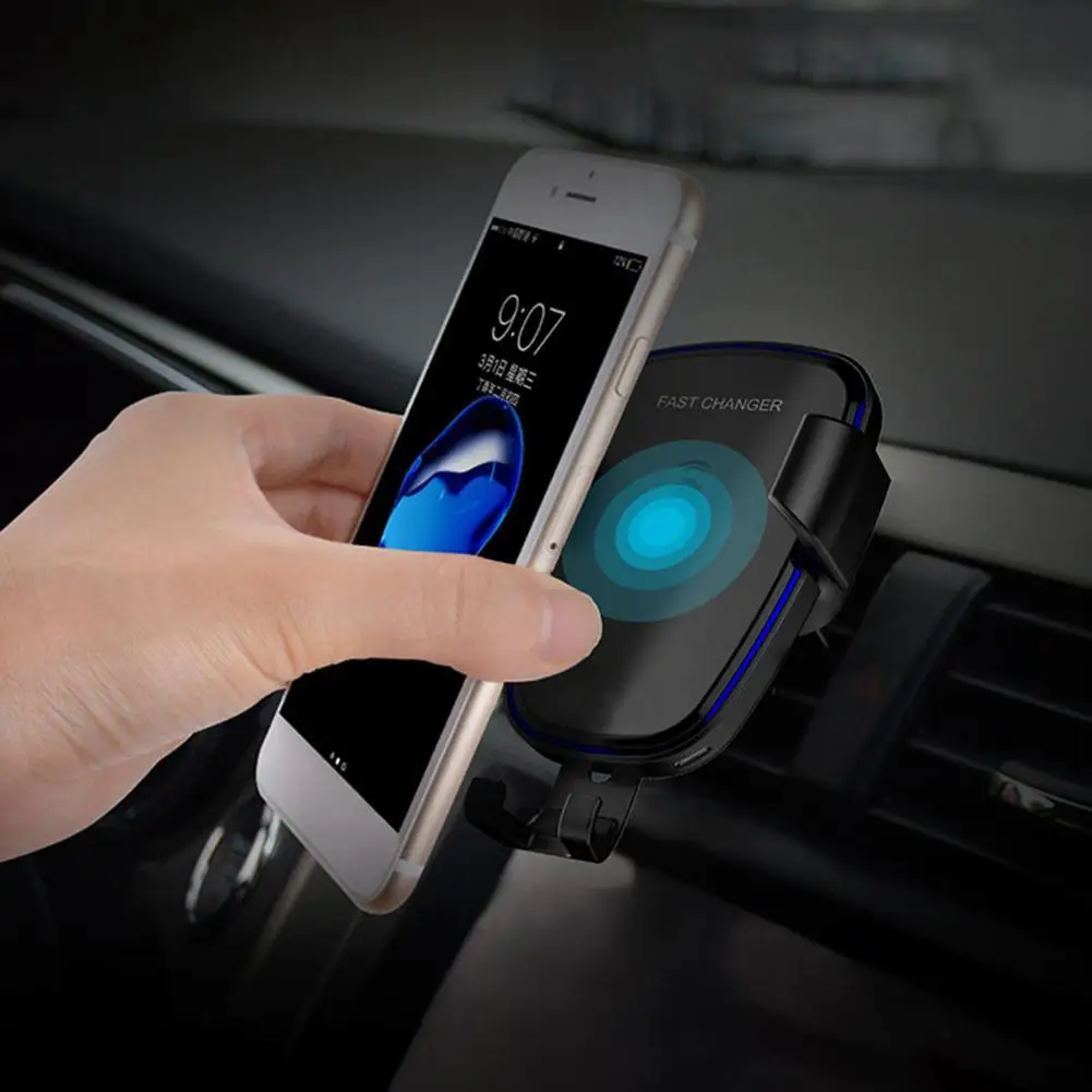Universal Wireless Car Charger Air Vent Phone Mount Holder for iPhone Samsung Universal Wireless Car Charger