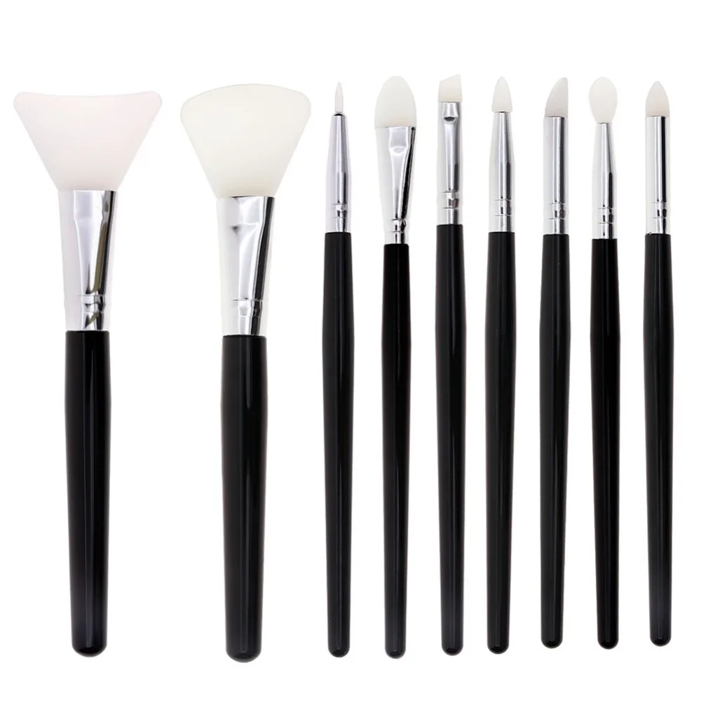 1/4/7/9 Pcs Silicone Head Large Small Makeup Brushes Set Face Eyes Mask Soft Professional Cream Cosmetic Home DIY Tools #281932
1/4/7/9 Pcs Silicone Head Large Small Makeup Brushes Set Face Eyes Mask Soft Professional Cream Cosmetic Home DIY Tools #281932