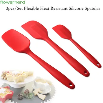 3pcs/Set Heat Resistant Silicone Spatulas Flipping Serving Non-stick Silcone DIY Baking Pastry Spoon Flexible Kitchen Cake Tools
3pcs/Set Heat Resistant Silicone Spatulas Flipping Serving Non-stick Silcone DIY Baking Pastry Spoon Flexible Kitchen Cake Tools