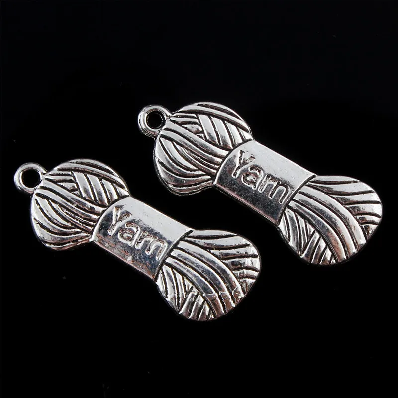 30Pcs/lot Knitting Yarn Ball Of Wool Antique Tibetan Silver Beads Charms DIY Pendants For Bracelet Jewelry Making Accessories
30Pcs/lot Knitting Yarn Ball Of Wool Antique Tibetan Silver Beads Charms DIY Pendants For Bracelet Jewelry Making Accessories