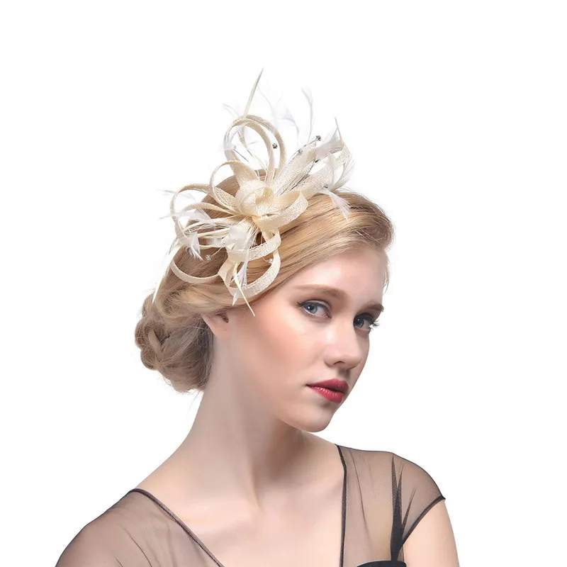 2019 Elegant Simple Feather Wedding Fascinator Hats for Women Bridal Hair Accessories pamelas y sombreros para boda Fedora Hat
2019 Elegant Simple Feather Wedding Fascinator Hats for Women Bridal Hair Accessories pamelas y sombreros para boda Fedora Hat