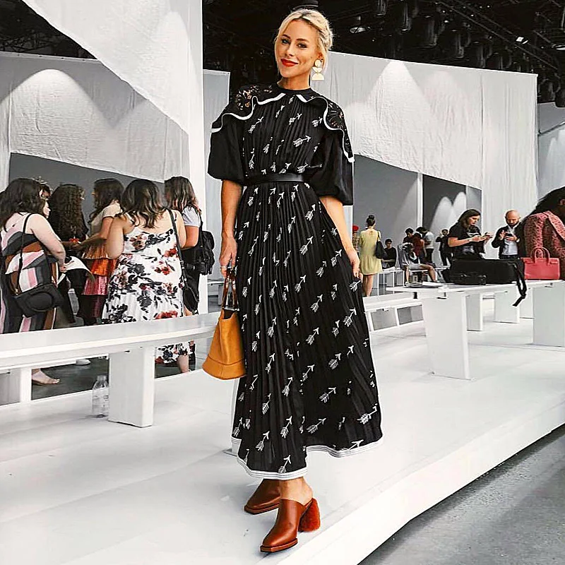 XF 2019 Spring And Summer Models Model Designer Bohemian Women'S Dress Medium Long Section High Waist Fashion Casual Milan Runwa
XF 2019 Spring And Summer Models Model Designer Bohemian Women'S Dress Medium Long Section High Waist Fashion Casual Milan Runwa