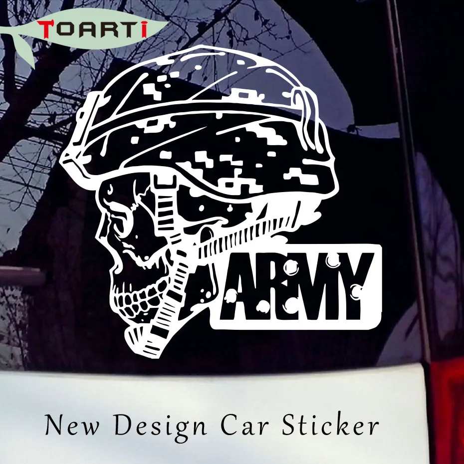 Army Military Skull Vinyl Car Sticker Soldier Design Car Styling Decal For Window Laptop Door Car Accessories Stickers
Army Military Skull Vinyl Car Sticker Soldier Design Car Styling Decal For Window Laptop Door Car Accessories Stickers