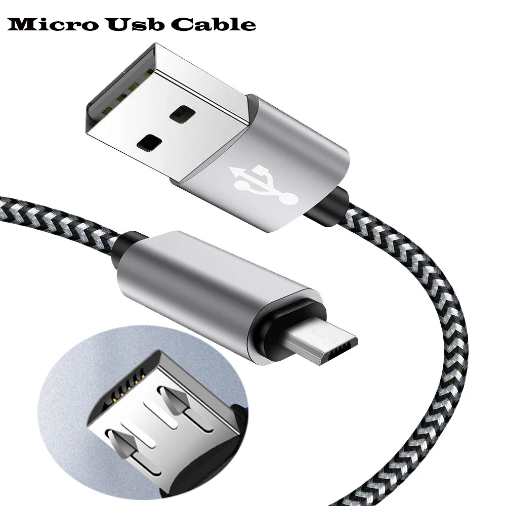 Micro USB Cable Fast Charge USB Data Cable For Samsung galaxy Xiaomi Redmi Huawei Tablet Phone USB Charging Cord Cables Android
Micro USB Cable Fast Charge USB Data Cable For Samsung galaxy Xiaomi Redmi Huawei Tablet Phone USB Charging Cord Cables Android