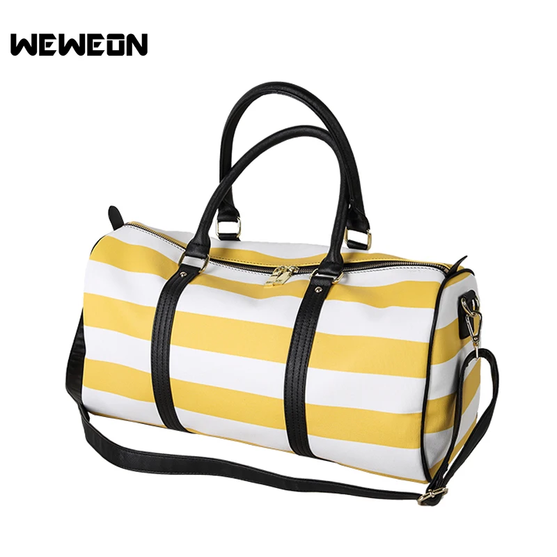 Large Capacity Outdoor Men Sports Bag PU Leather Duffel Bag Multifunctional Portable Travel Tote Striped Sports Gym Fitness Bag
Large Capacity Outdoor Men Sports Bag PU Leather Duffel Bag Multifunctional Portable Travel Tote Striped Sports Gym Fitness Bag