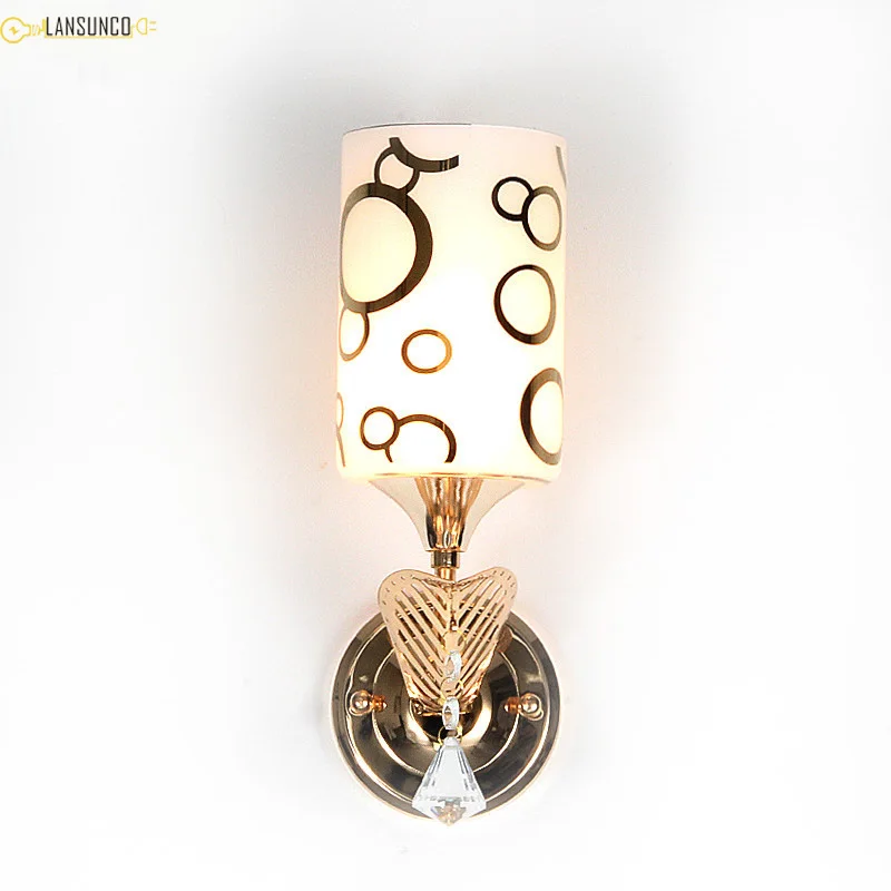 Modern Wall Light Glass Sconce Wall Lights Crystal Wandlamp For Aisle Corridor Bedroom Light Fixtures Artistic Lamparas De Pared
Modern Wall Light Glass Sconce Wall Lights Crystal Wandlamp For Aisle Corridor Bedroom Light Fixtures Artistic Lamparas De Pared