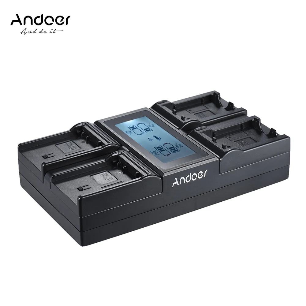 Andoer EN-EL15 NP-FW50 NPFW50 Digital Camera Battery Charger for Nikon D500 D610 D7100 D750 D800 D7200 for Sony a7 a7R etc
Andoer EN-EL15 NP-FW50 NPFW50 Digital Camera Battery Charger for Nikon D500 D610 D7100 D750 D800 D7200 for Sony a7 a7R etc