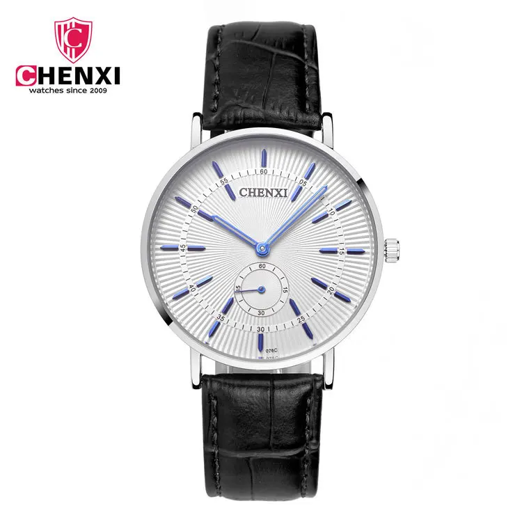 2018 CHENXI Leather Men watch Top brand Casual Business Analog ultra slim man Quartz Watch Men's relojes hombre Relogio gift
2018 CHENXI Leather Men watch Top brand Casual Business Analog ultra slim man Quartz Watch Men's relojes hombre Relogio gift