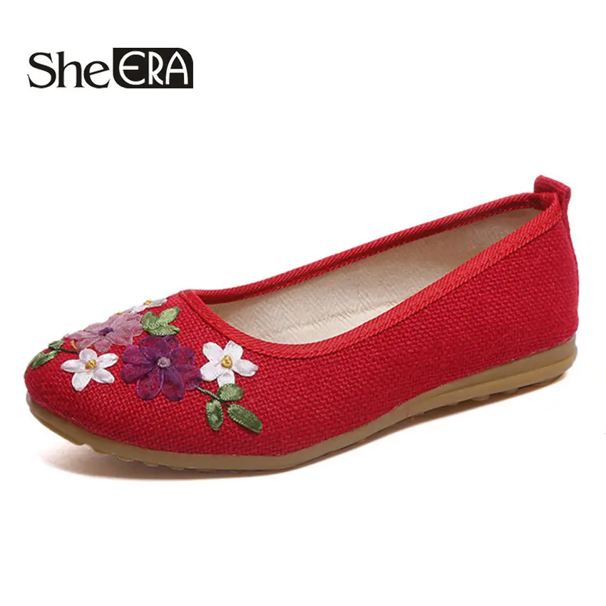 2019 Summer Style Women Hemp Flats Shoes Espadrilles Comfortable Nation Style Embroider Floral Slip On Women Shoes
2019 Summer Style Women Hemp Flats Shoes Espadrilles Comfortable Nation Style Embroider Floral Slip On Women Shoes