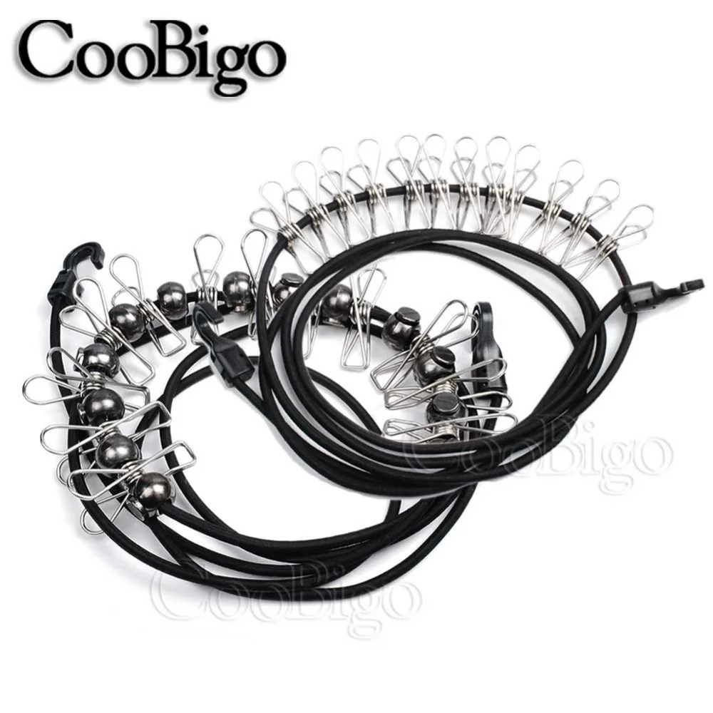 Portable Outdoor Travel Windproof Clothesline Drying Rack 12 Clothing Clip Socks Underwear Holder Hanging Bungee Tie Shock Cord 
Portable Outdoor Travel Windproof Clothesline Drying Rack 12 Clothing Clip Socks Underwear Holder Hanging Bungee Tie Shock Cord