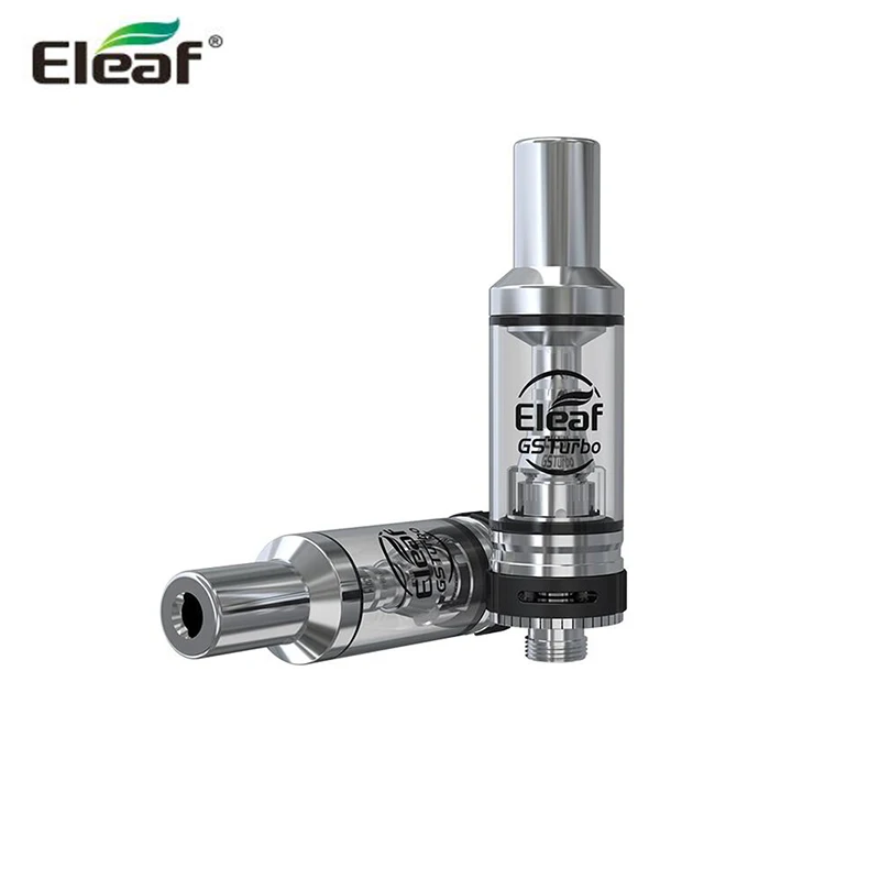 Original Eleaf GSTurbo Atomzier 1.8ML GS Turbo Tank with 5-hole and a wide slot for air inflow use GS Air Coil fit iStick Trim
Original Eleaf GSTurbo Atomzier 1.8ML GS Turbo Tank with 5-hole and a wide slot for air inflow use GS Air Coil fit iStick Trim