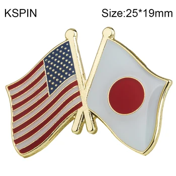 U.S.A Japan Friendship Flag Badge Flag Brooch National Flag Lapel Pin International Travel Pins Collections XY0294
U.S.A Japan Friendship Flag Badge Flag Brooch National Flag Lapel Pin International Travel Pins Collections XY0294