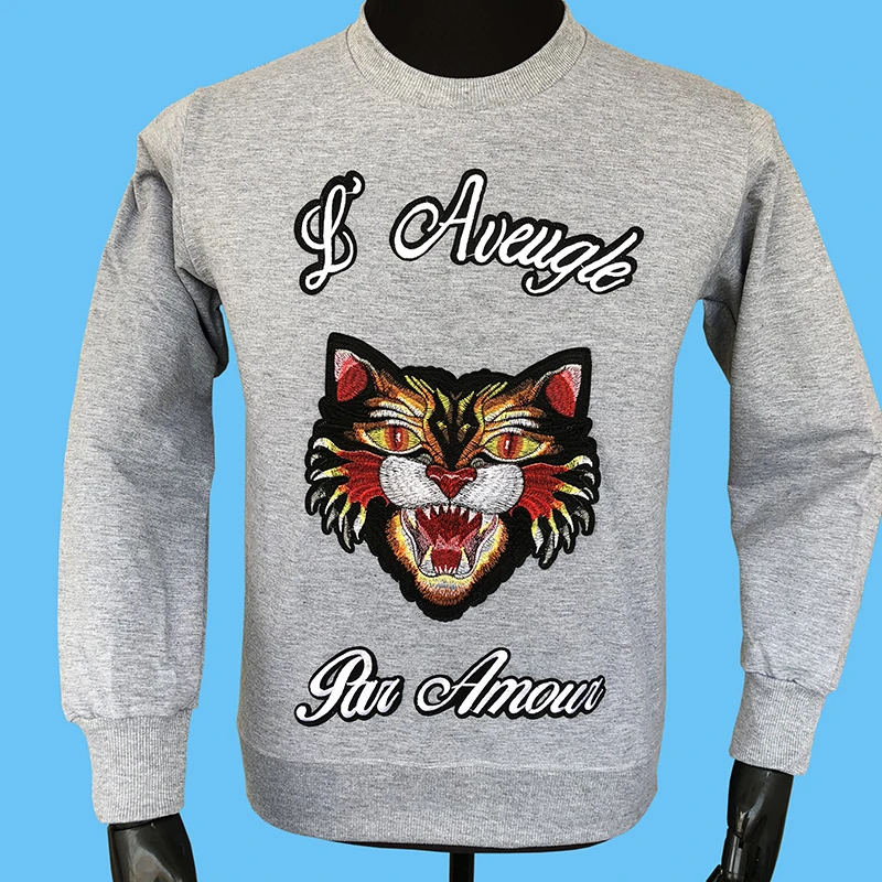 Seestern Brand New Embroidery Blind Love Angry Cat Men Hoodies Fashion Autumn Winter applique funny tops men student sweatshirts
Seestern Brand New Embroidery Blind Love Angry Cat Men Hoodies Fashion Autumn Winter applique funny tops men student sweatshirts