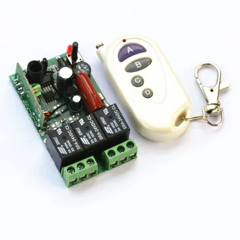 AC 110V-220V 10A 3 CH 3CH RF Wireless Remote Control Light Switch System,Black Transmitter + Receiver,315/433 MHz,Toggle
AC 110V-220V 10A 3 CH 3CH RF Wireless Remote Control Light Switch System,Black Transmitter + Receiver,315/433 MHz,Toggle