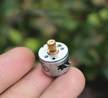 Free Shipping 2 pcs DC6V-9V 15*11mm Mini 2-phase 4-wire stepper motor with gears for precision instruments/toy models/DIY, etc.
Free Shipping 2 pcs DC6V-9V 15*11mm Mini 2-phase 4-wire stepper motor with gears for precision instruments/toy models/DIY, etc.
