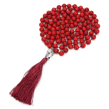 Balibali Buddhism Natural Red Pine Stone Healing Balance Player 108 Mala Buddha Necklace Pendants Women Men Statement Necklace
Balibali Buddhism Natural Red Pine Stone Healing Balance Player 108 Mala Buddha Necklace Pendants Women Men Statement Necklace