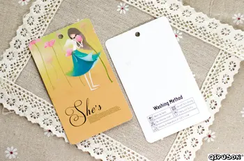 DH19029 custom Garment tags/hangtag/Clothing Labels/Sticker/Packing/Jewellery Tags/Business Cards/paper tags/tag
DH19029 custom Garment tags/hangtag/Clothing Labels/Sticker/Packing/Jewellery Tags/Business Cards/paper tags/tag
