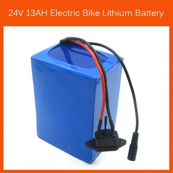 350W 24V 13AH Electric Bike battery 24V 7S Lithium Battery 18650 Battery Pack with PVC case BMS 2A charger free customs fee
350W 24V 13AH Electric Bike battery 24V 7S Lithium Battery 18650 Battery Pack with PVC case BMS 2A charger free customs fee