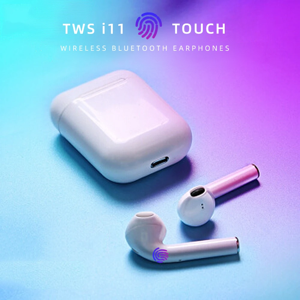 TWS i11 Touch Control Wireless Earphones Bluetooth 5.0 Headset Wireless With mic HD call Earhook Sport Earphone Send storage bag
TWS i11 Touch Control Wireless Earphones Bluetooth 5.0 Headset Wireless With mic HD call Earhook Sport Earphone Send storage bag