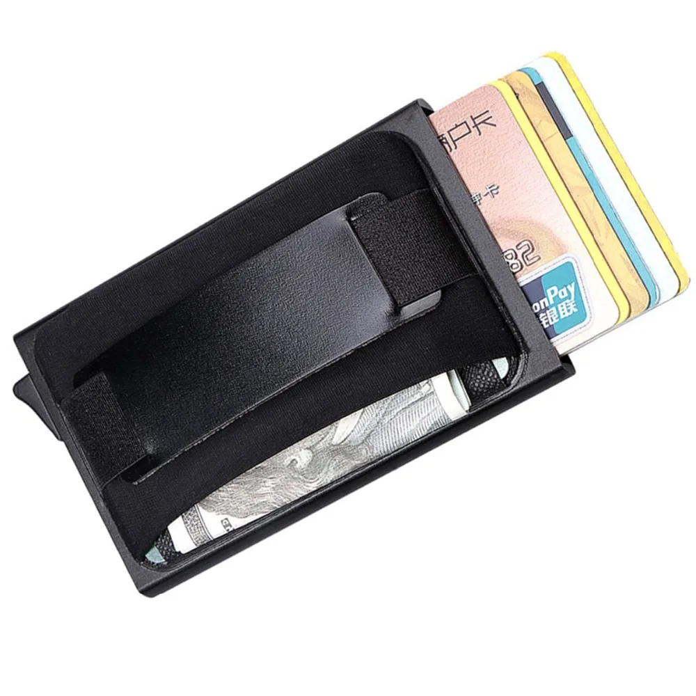 Men Aluminum Wallet With Back Pocket ID Card Holder Mini Slim Metal Wallet Automatic Pop up Credit Card Case Protector purse
Men Aluminum Wallet With Back Pocket ID Card Holder Mini Slim Metal Wallet Automatic Pop up Credit Card Case Protector purse