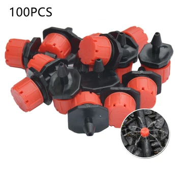 100pcs Adjustable Micro Dripper Garden Sprinkler Irrigation System Watering Sprinklers Plant Emitter Barb Watering Tools 2018
100pcs Adjustable Micro Dripper Garden Sprinkler Irrigation System Watering Sprinklers Plant Emitter Barb Watering Tools 2018