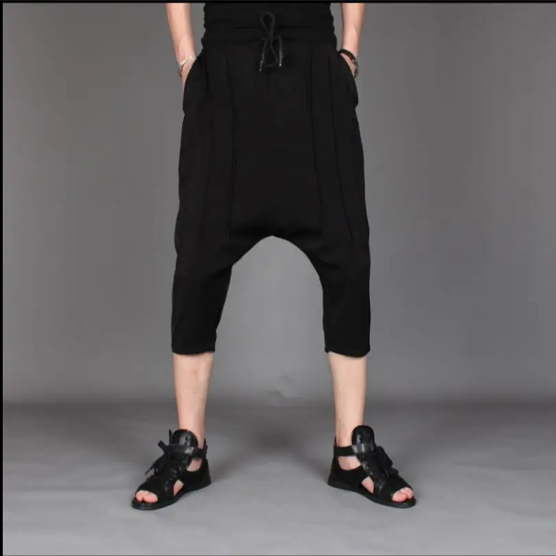 M-3xl 2021 New Summer Men's Korean Seven Points Casual Pants Personality Hair Stylist Big Crotch Pants Thin Feet Pants Tide
M-3xl 2021 New Summer Men's Korean Seven Points Casual Pants Personality Hair Stylist Big Crotch Pants Thin Feet Pants Tide