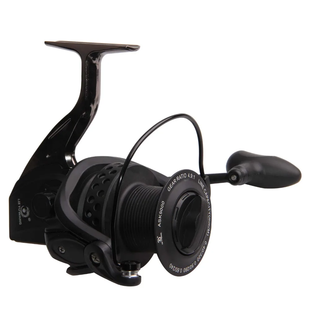 JSM 8000 9000 Strong Spinning Fishing Reel 13BB+1 Bearing Balls alloy shaft Spinning Reels for sea fishing wheel
JSM 8000 9000 Strong Spinning Fishing Reel 13BB+1 Bearing Balls alloy shaft Spinning Reels for sea fishing wheel