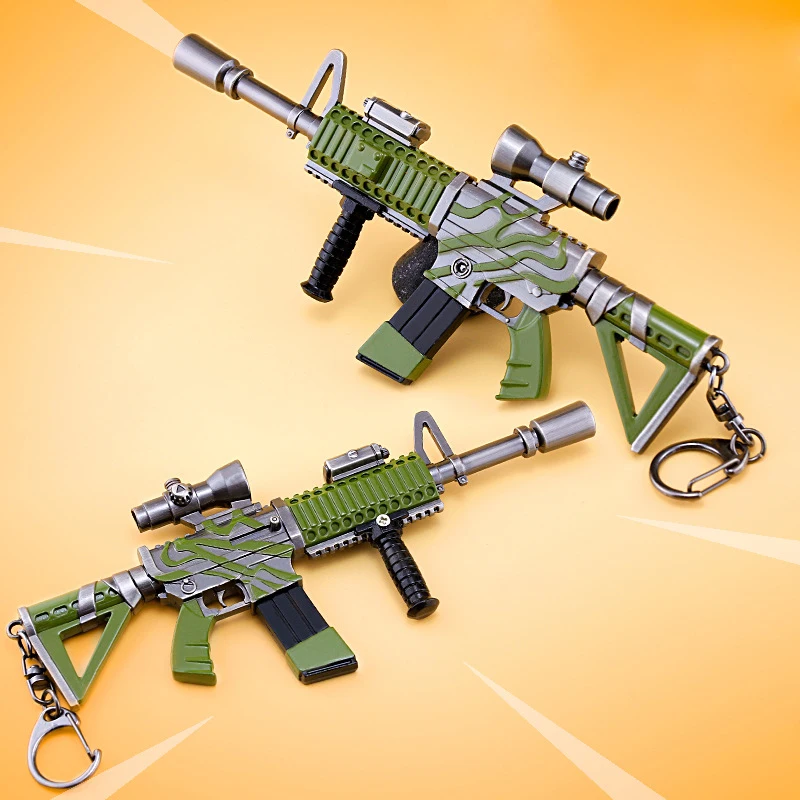 17cm Thermal Scoped Rifle Gun Model Keychain Battle Royale High Quality Toy Gun Weapon Gun Model Toy Gifts For Kids
17cm Thermal Scoped Rifle Gun Model Keychain Battle Royale High Quality Toy Gun Weapon Gun Model Toy Gifts For Kids