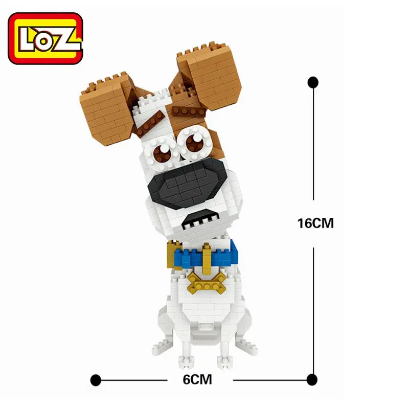Diamond Blocks Jack Russell Terrier Dog Anime Cartoon Building Blocks Cute Mini Animal Figure Plastic DIY Toys For Children 9788
Diamond Blocks Jack Russell Terrier Dog Anime Cartoon Building Blocks Cute Mini Animal Figure Plastic DIY Toys For Children 9788