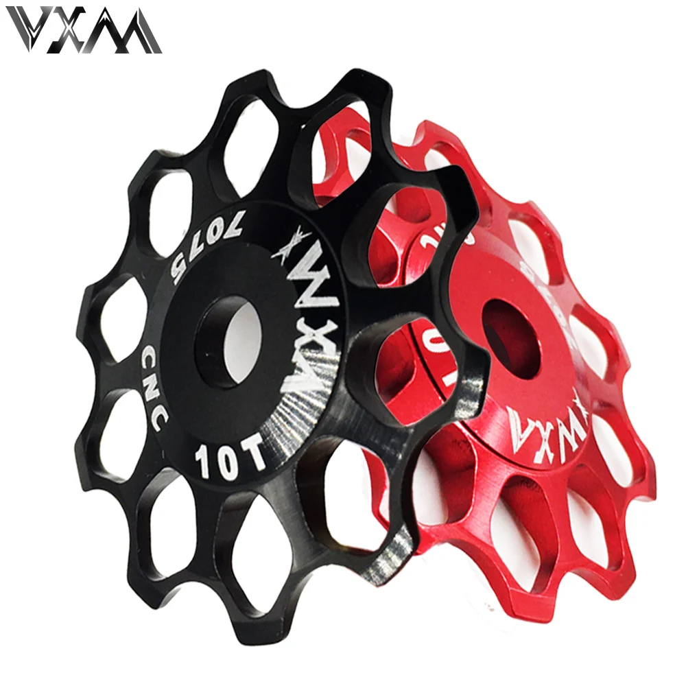VXM Bicycle Derailleur Ceramic Pulley Aluminum Alloy Rear Derailleur 10T Guide Ceramics Bearing Jockey Wheel Bicycle Parts
VXM Bicycle Derailleur Ceramic Pulley Aluminum Alloy Rear Derailleur 10T Guide Ceramics Bearing Jockey Wheel Bicycle Parts