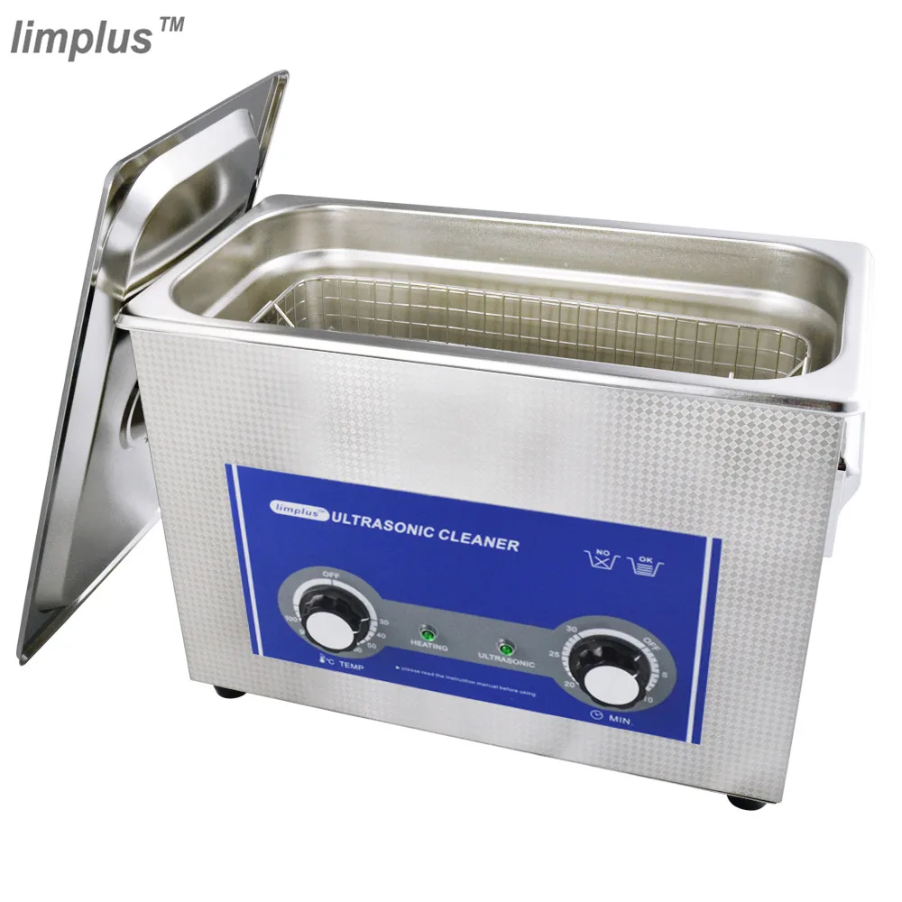 Limplus 4.5L Ultrasonic Cleaner Knob Control Stainless Steel Ultrasonic Bath Tank Cleaning Circuit Board Electronic Parts
Limplus 4.5L Ultrasonic Cleaner Knob Control Stainless Steel Ultrasonic Bath Tank Cleaning Circuit Board Electronic Parts