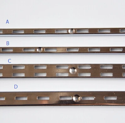 AA shelf mounted rails AA double column A thick wall mounting rail bars shelf support tube with hole furniture accessories
AA shelf mounted rails AA double column A thick wall mounting rail bars shelf support tube with hole furniture accessories