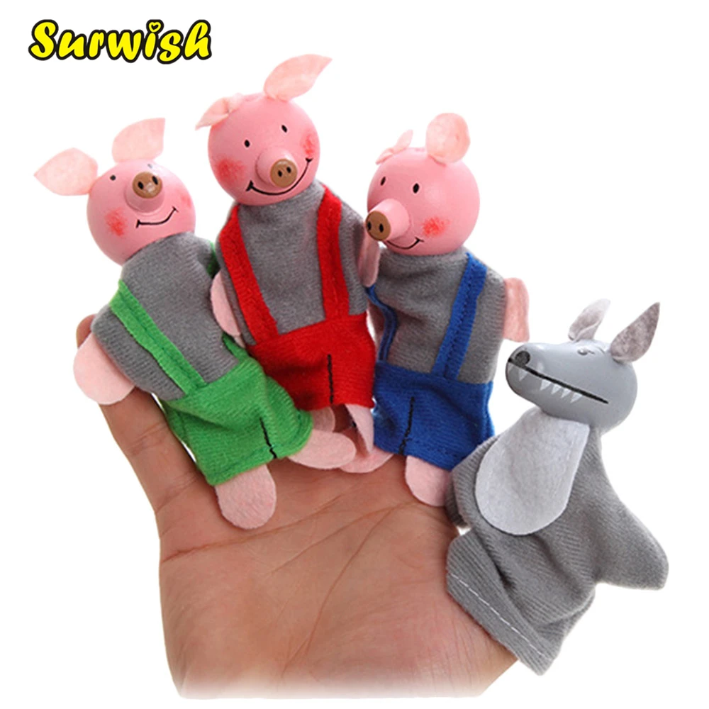 4PCS/Set Fairy Tale Little Red Riding Hood Finger Puppets Storytelling Doll Kids Children Baby Educational Toys - Color Random
4PCS/Set Fairy Tale Little Red Riding Hood Finger Puppets Storytelling Doll Kids Children Baby Educational Toys - Color Random