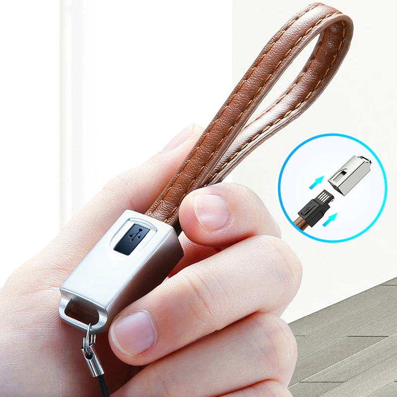 Keychain USB Type C Cable For iPhone 6 7 8 USB Cable Cord Key chain Micro USB Cable For Samsung S7 S6 Edge Android Charging Wire
Keychain USB Type C Cable For iPhone 6 7 8 USB Cable Cord Key chain Micro USB Cable For Samsung S7 S6 Edge Android Charging Wire