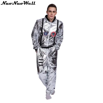 Space Suit For Men Adult Plus Size Astronaut Costume Silver Pilot Costumes Halloween Costume One Piece Jumpsuit
Space Suit For Men Adult Plus Size Astronaut Costume Silver Pilot Costumes Halloween Costume One Piece Jumpsuit