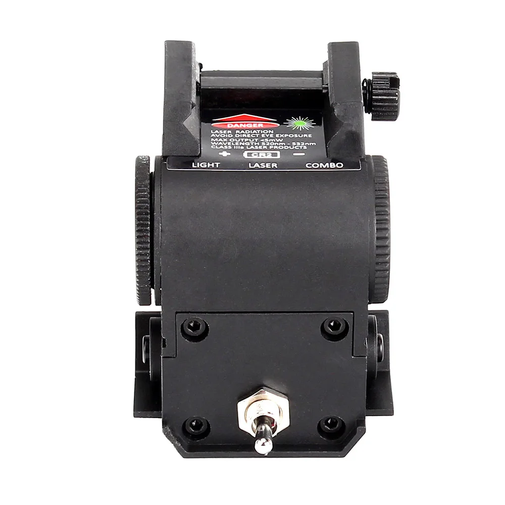 ohhunt Compact Green Laser Sight with CREE LED Flashlight Integrated Combo for Tactical Pistol Rifle Weaver Picatinny Rail (9)