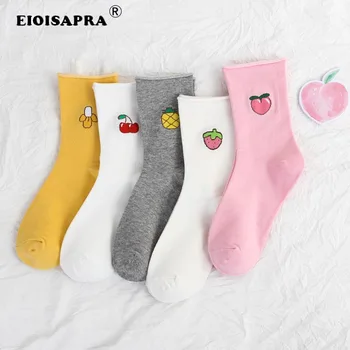 New Product Korea Kawaii Casual Candy Color Fruit Harajuku Women Socks Breathable Antiskid College Style Summer Socks
New Product Korea Kawaii Casual Candy Color Fruit Harajuku Women Socks Breathable Antiskid College Style Summer Socks