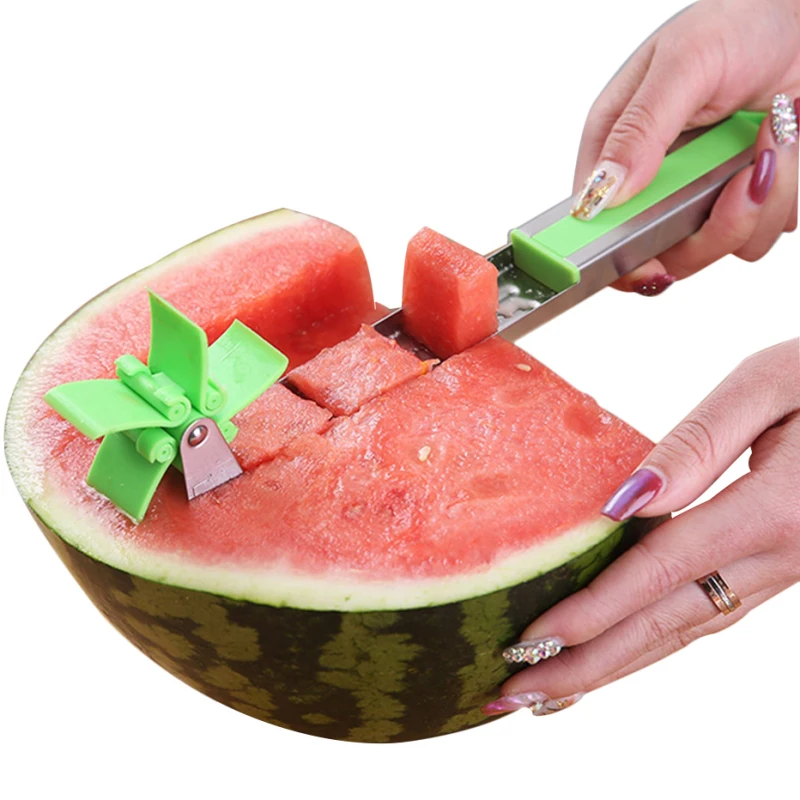 Free shipping Watermelon Cutter Windmill Shape Plastic Slicer for Cutting Watermelon Power Save Cutter kitchen accessories tools
Free shipping Watermelon Cutter Windmill Shape Plastic Slicer for Cutting Watermelon Power Save Cutter kitchen accessories tools