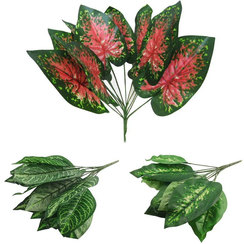 New Home Decoration Simulation Plants of 14 Large Artificial Leaves Foliage Tropical Fake Decor Artificial Plants Party Decor
New Home Decoration Simulation Plants of 14 Large Artificial Leaves Foliage Tropical Fake Decor Artificial Plants Party Decor