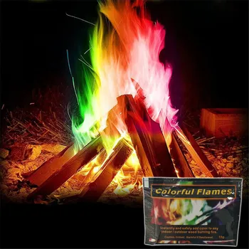 Colorful Magic flames Outdoor Camping Hiking Survival Tools Party beach bonfire flame coloring agent Colored flame powder
Colorful Magic flames Outdoor Camping Hiking Survival Tools Party beach bonfire flame coloring agent Colored flame powder