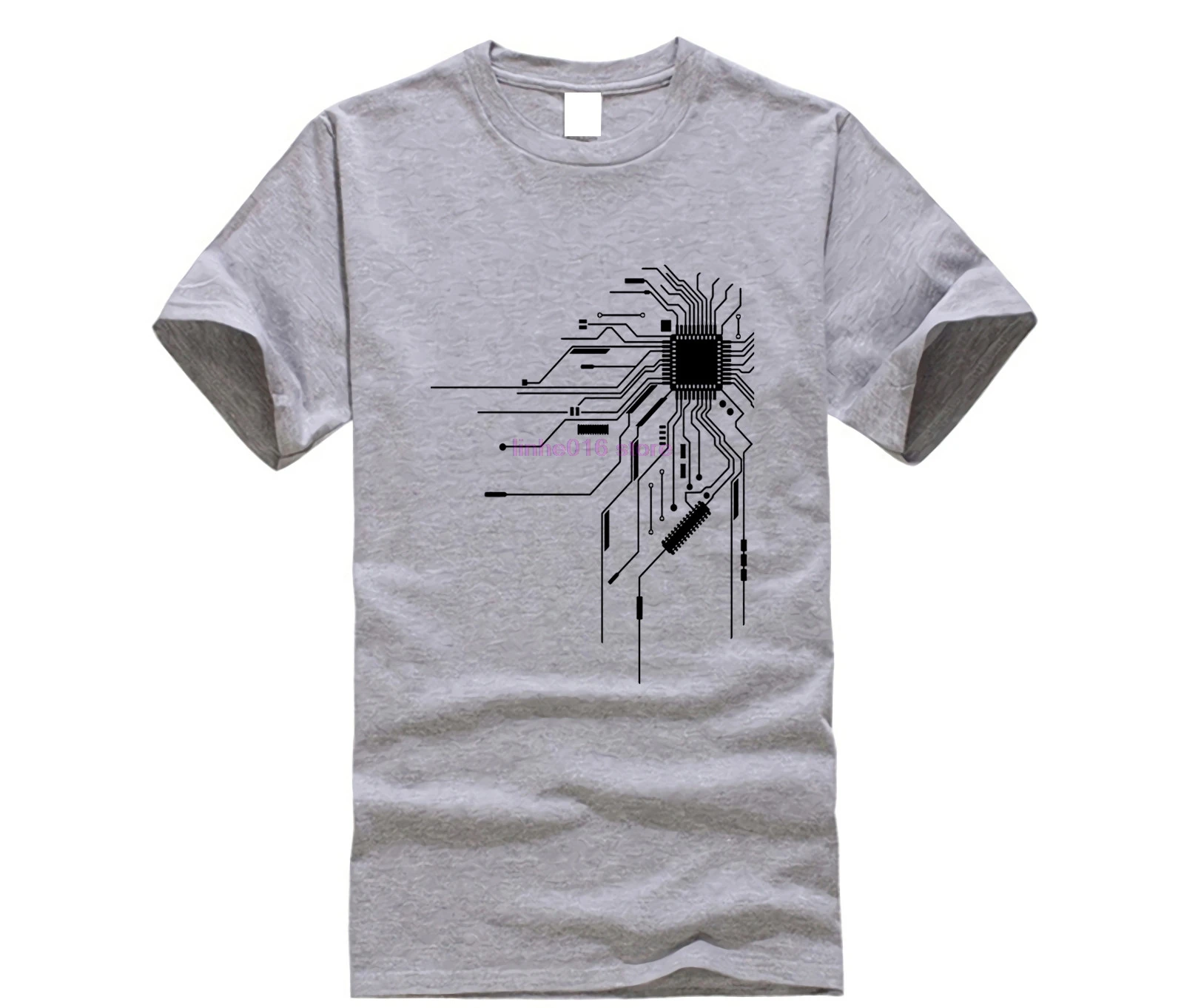 Computer Chip Engineers Developer New T Shirt Print Image Cotton Tops T-Shirts Men Integrated Circuit Board High Quality Tees
Computer Chip Engineers Developer New T Shirt Print Image Cotton Tops T-Shirts Men Integrated Circuit Board High Quality Tees