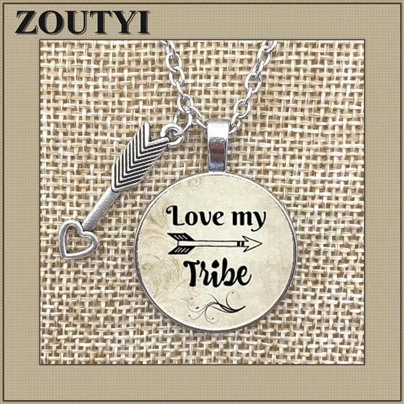 LOVE MY TRIBE Charm Alloy Pendant Glass Necklace, Mom's Gift, Love My Tribal Necklace, Arrow Charm Tribe
LOVE MY TRIBE Charm Alloy Pendant Glass Necklace, Mom's Gift, Love My Tribal Necklace, Arrow Charm Tribe