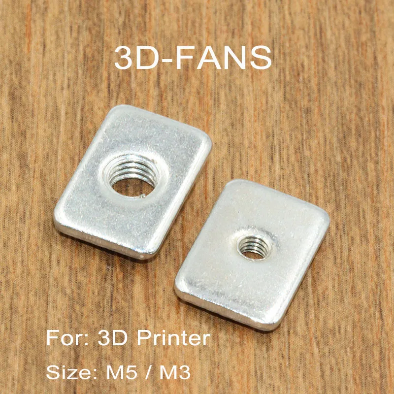 100pcs/lot 3D Printer Openbuilds T-Nut Tee Nut M5 / M3 for V-slot , OX CNC, USE for 3D Printer Aluminum Extrusions Frame
100pcs/lot 3D Printer Openbuilds T-Nut Tee Nut M5 / M3 for V-slot , OX CNC, USE for 3D Printer Aluminum Extrusions Frame
