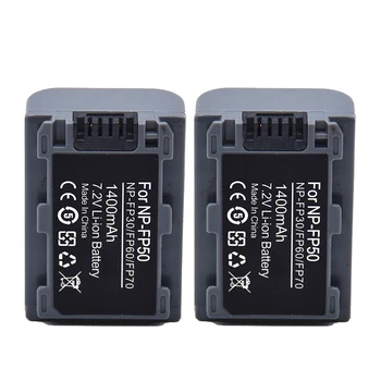 2PCS 1250mAh NP-FP50 NP FP50 NPFP50 Battery for Sony NP-FP30 NP-FP60 NP-FP70 NP-FP71 NP-FP90 DCR-SX40 SX40R SX41 HDR-CX105
2PCS 1250mAh NP-FP50 NP FP50 NPFP50 Battery for Sony NP-FP30 NP-FP60 NP-FP70 NP-FP71 NP-FP90 DCR-SX40 SX40R SX41 HDR-CX105