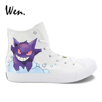 Wen Design Custom Pokemon Pocket Monster Gengar Hand Painted Shoes Women Canvas Casual Sneaker High Top Flattie Men Plimsolls 
Wen Design Custom Pokemon Pocket Monster Gengar Hand Painted Shoes Women Canvas Casual Sneaker High Top Flattie Men Plimsolls