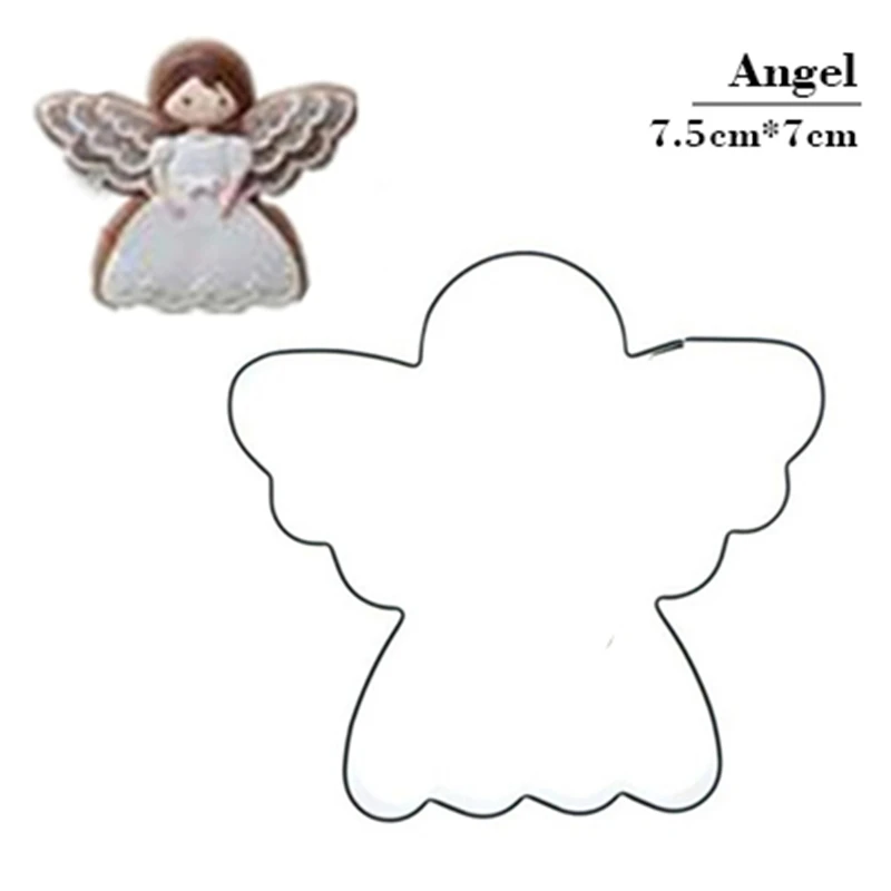 Stainless Steel Angel Cake Decoration Pastry Blender Biscuit Cookie Cutter Tools Kitchen Baking Tools Birthday Gifts Supplies
Stainless Steel Angel Cake Decoration Pastry Blender Biscuit Cookie Cutter Tools Kitchen Baking Tools Birthday Gifts Supplies