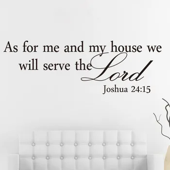 New Home Wall Decals Sticker Decorative As For Me And My House Bible Quote Chirstian Adesivo De Parede Removable Wall Stickers
New Home Wall Decals Sticker Decorative As For Me And My House Bible Quote Chirstian Adesivo De Parede Removable Wall Stickers