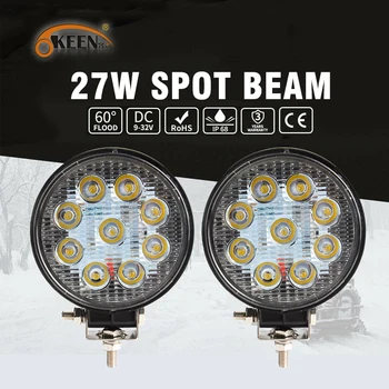 OKEEN LED bar 48W Offroad slim Work Light 12V 24V 4x4 led tractor headlight spotlight for For Car 4WD ATV SUV UTV Trucks
OKEEN LED bar 48W Offroad slim Work Light 12V 24V 4x4 led tractor headlight spotlight for For Car 4WD ATV SUV UTV Trucks